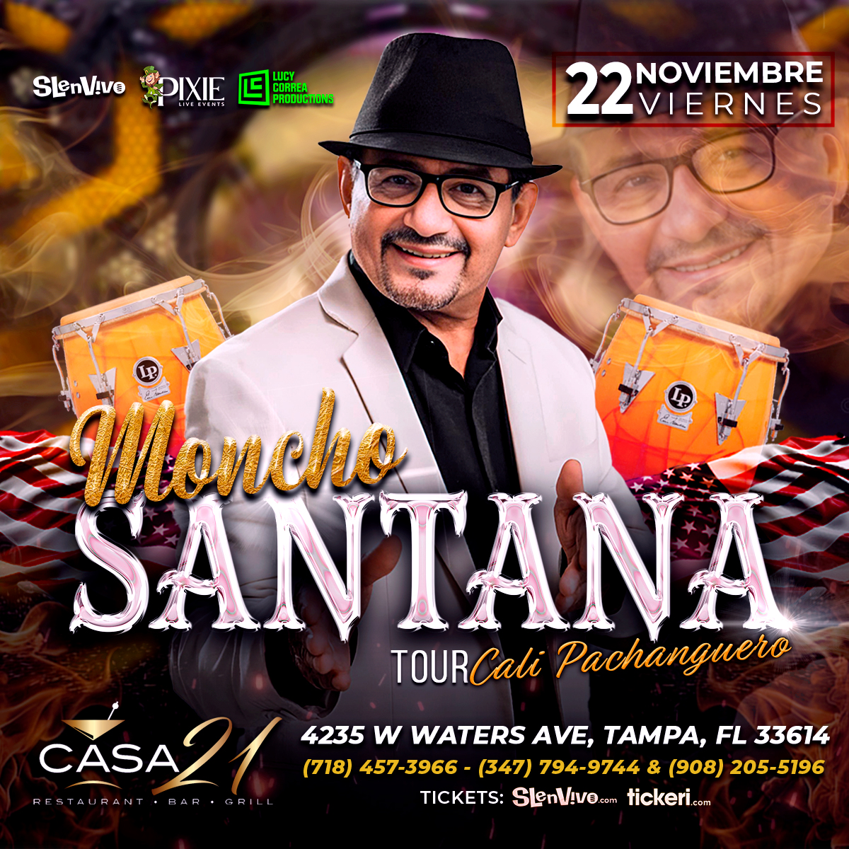 MONCHO SANTANA EN TAMPA, FL